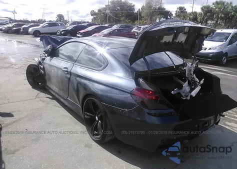 2015 BMW M6 z USA, uszkodzony, nr VIN WBSLX9C53FD160663